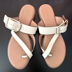 Brand new 7 sanctuary cream white sandals